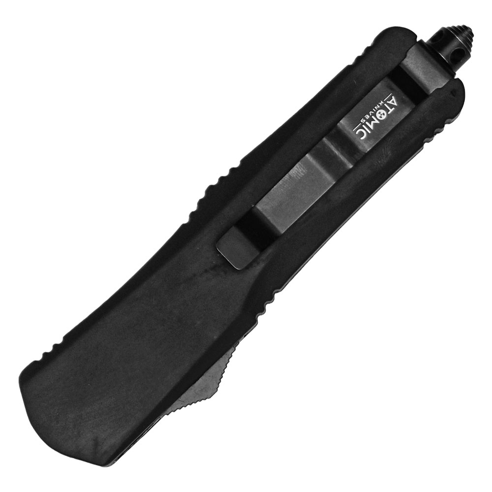 OTF(Out The Front) automatic heavy duty knife single edge blade view 4